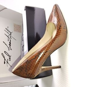 Brown Stiletto Heel